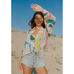 BLOUSE BALLON RAINBOW
