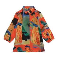 Blouse Guitar Girl Rouge