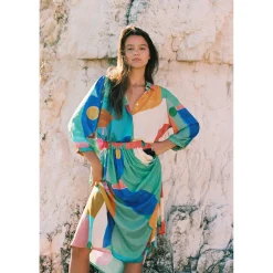 BLOUSE MOSAICA VERDE