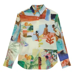 CHEMISE EN COTON Belle de Nuit