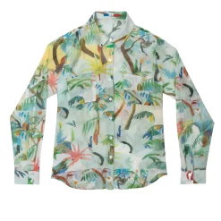 CHEMISE EN COTON SOIE Dans Les Arbres
