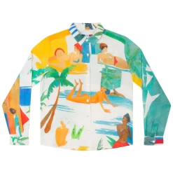 chemise en lin Beach girl