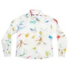 CHEMISE EN LIN Flying Birds