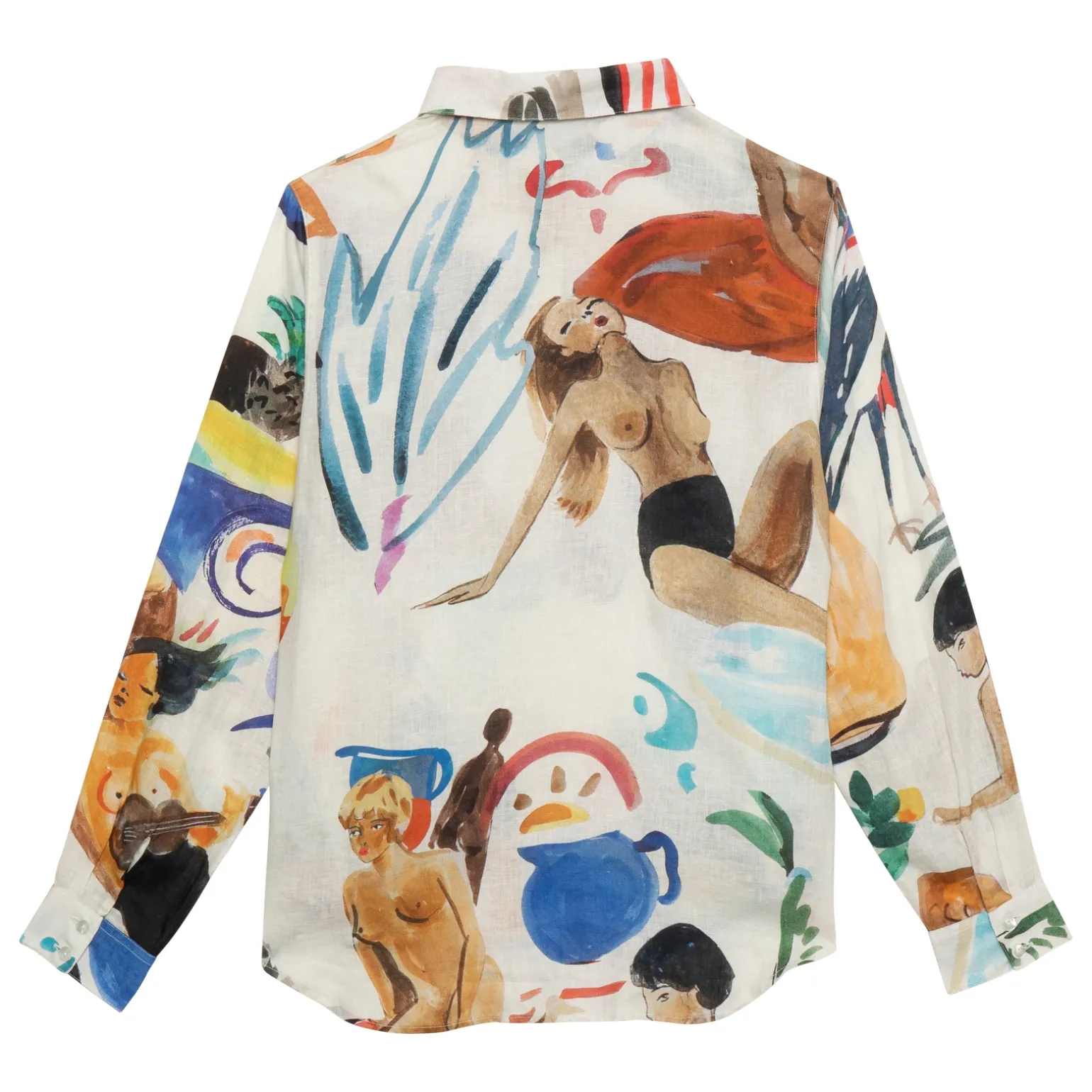 Chemise en lin Le bain et elle