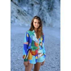 CHEMISE EN LIN METISSE