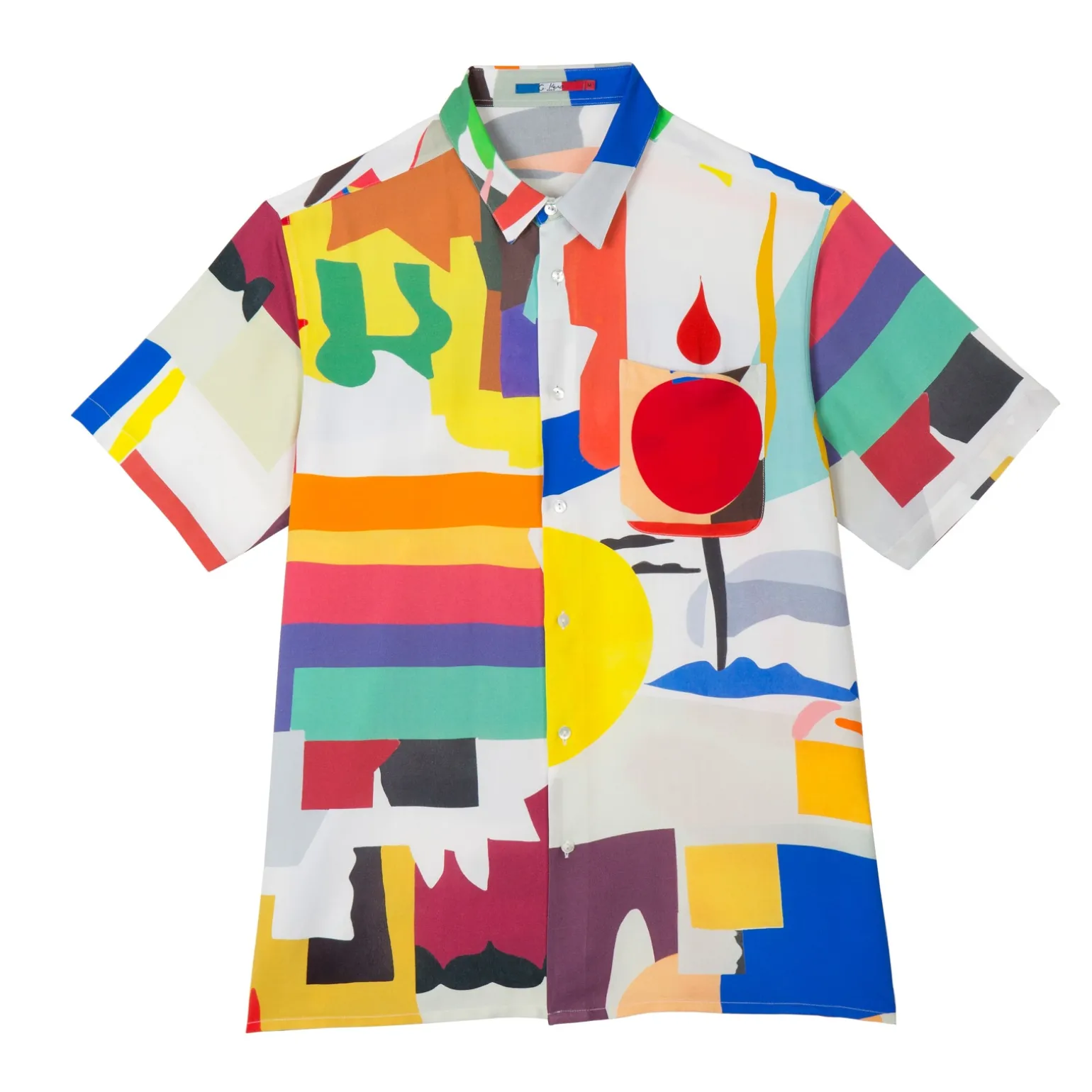 CHEMISE HAWAÏENNE ABSTRACT