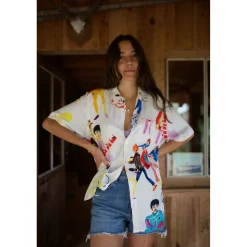 CHEMISE HAWAÏENNE BEATLES