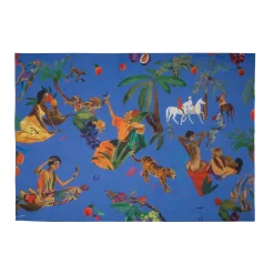 FEMMES LUXE BLUE PAREO