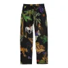 PANTALON EN LIN FEMMES LUXE NOIR