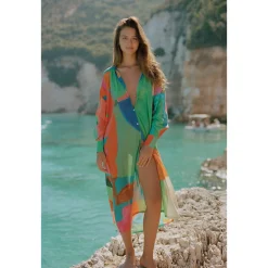 ROBE CAPRI MOSAICA VERDE