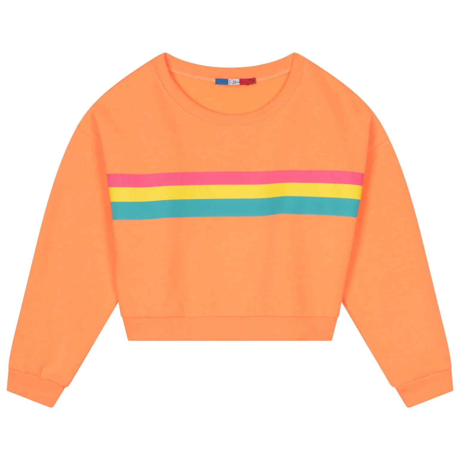 sweat-shirt Orange Fluo