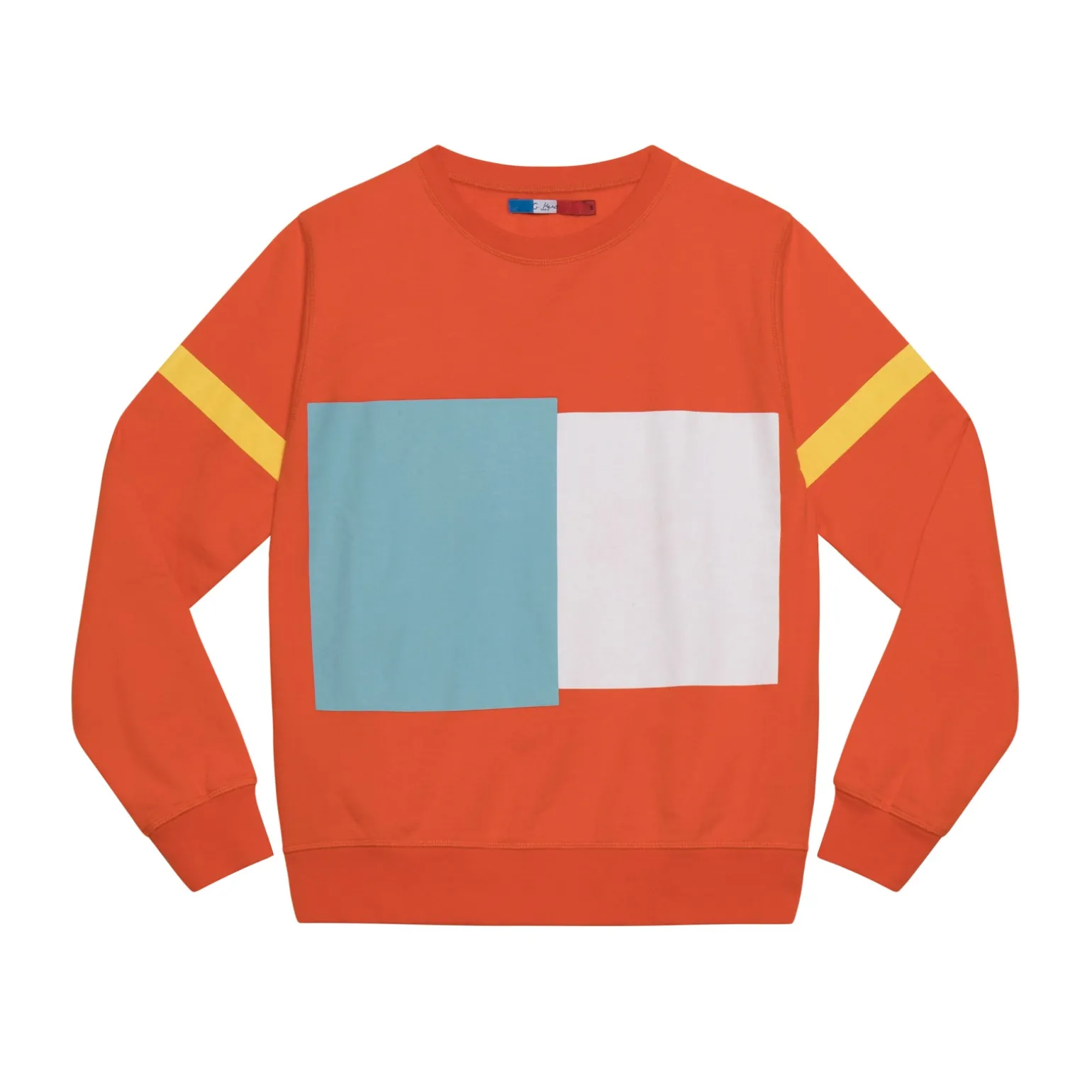 SWEAT-SHIRT White and Grey Red